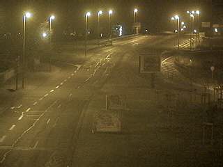 Webcam à proximité de l'A43 à Bron à la jonction entre le Boulevard de l'Université et la rue A.Bouloche. Vue orientée vers la Porte des Alpes