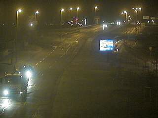 Webcam à proximité de l'A43 à Bron à la jonction entre le Boulevard de l'Université et la rue A.Bouloche. Vue orientée vers la Porte des Alpes