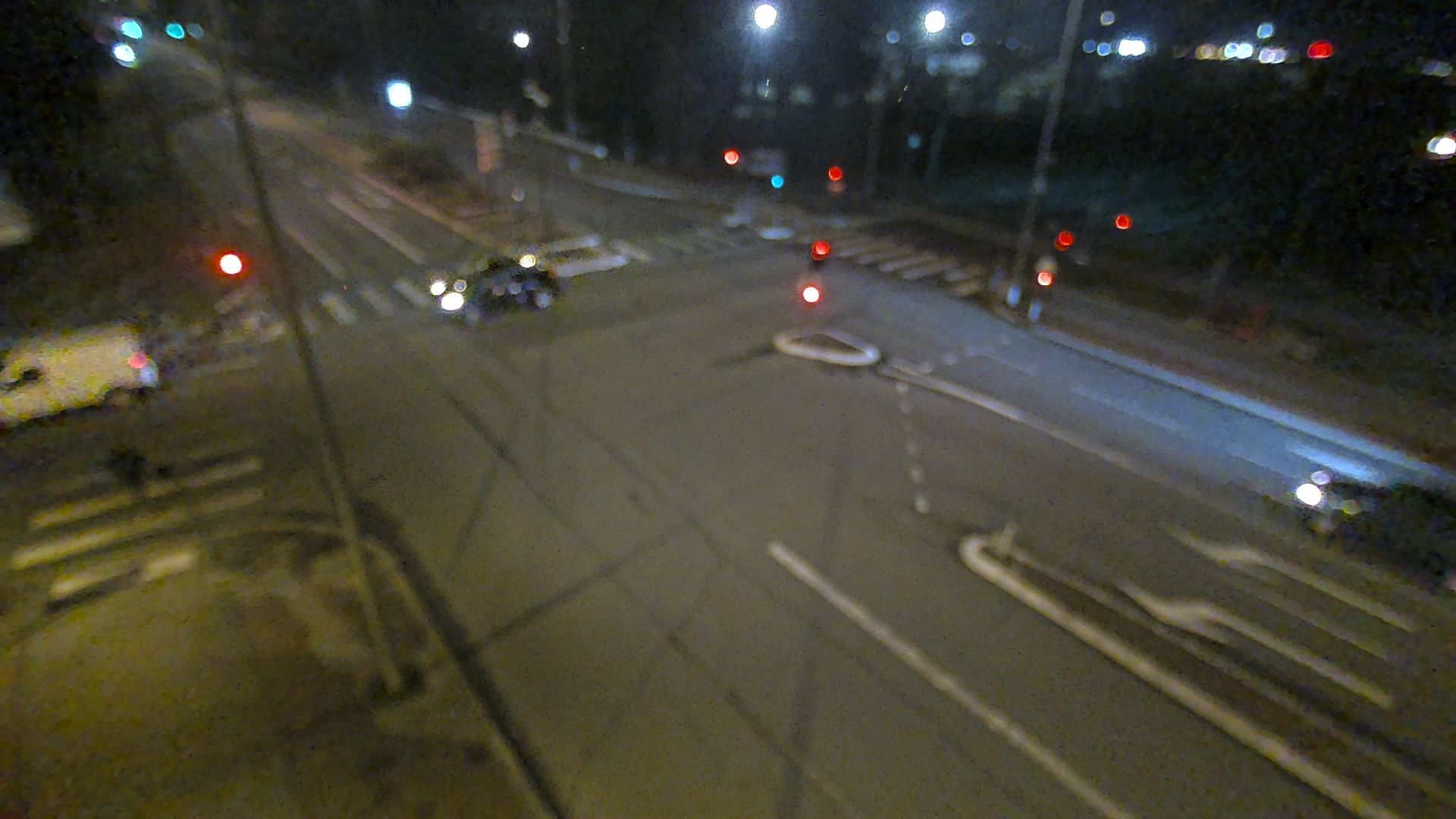 Webcam proche de l'A43 à Bron à la jonction entre le Boulevard de l'Université (D112) et l'avenue Général de Gaulle (D506). Vue orientée vers Eurexpo