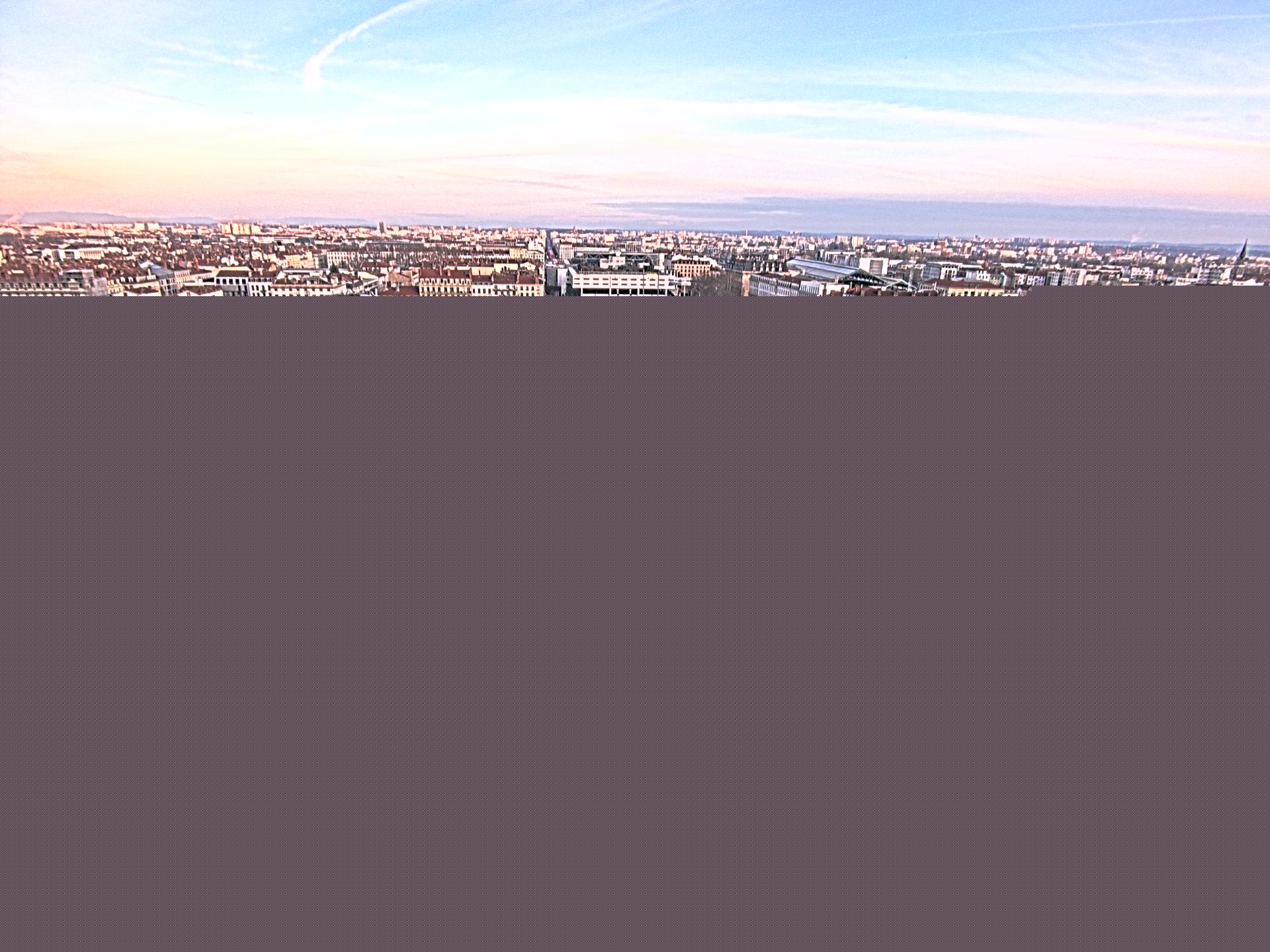 Caméra autoroute à Lyon Perrache à l'entrée Sud du Tunnel sous Fourvière, en direction de Marseille