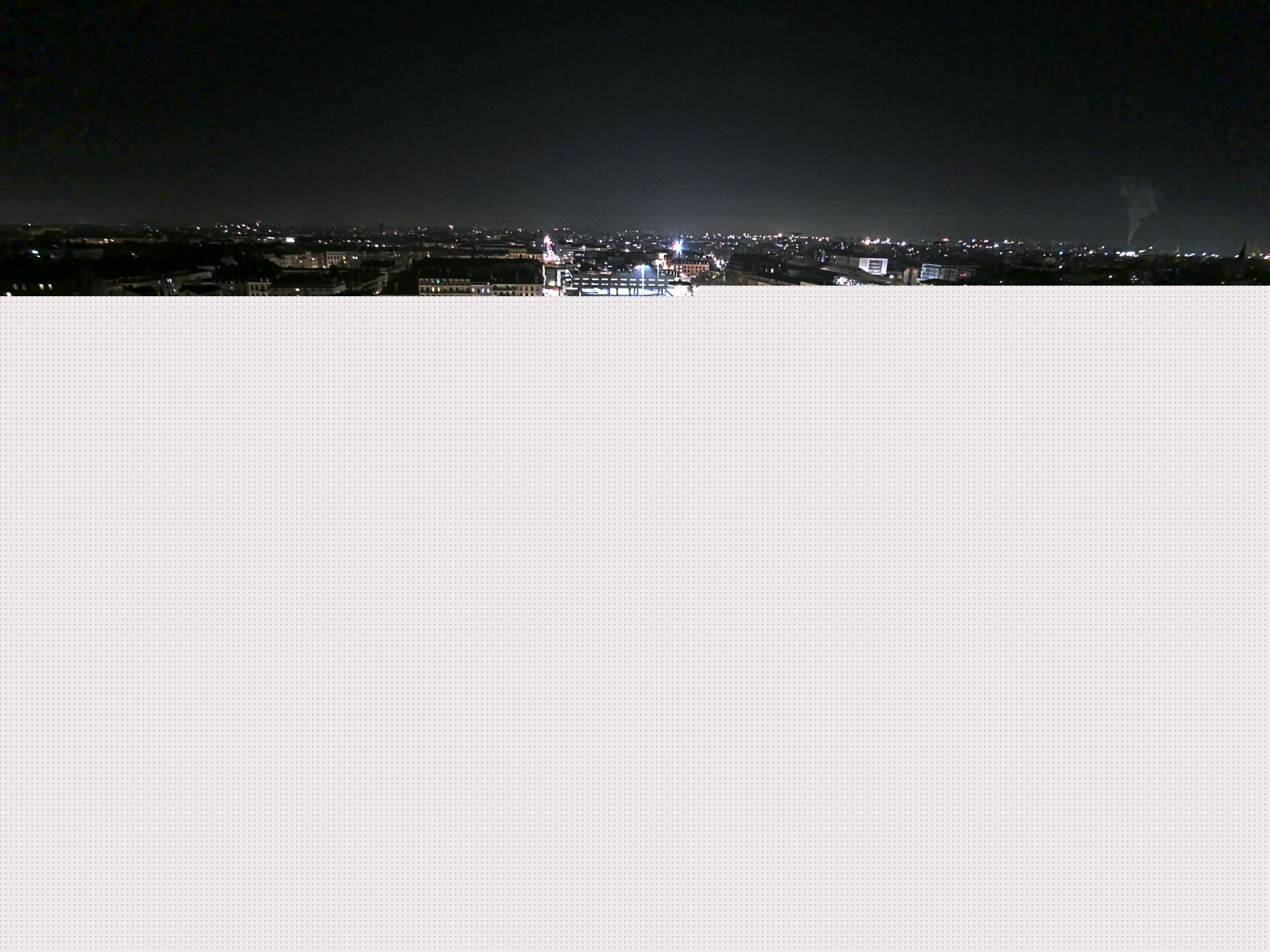 Caméra autoroute à Lyon Perrache à l'entrée Sud du Tunnel sous Fourvière, en direction de Marseille