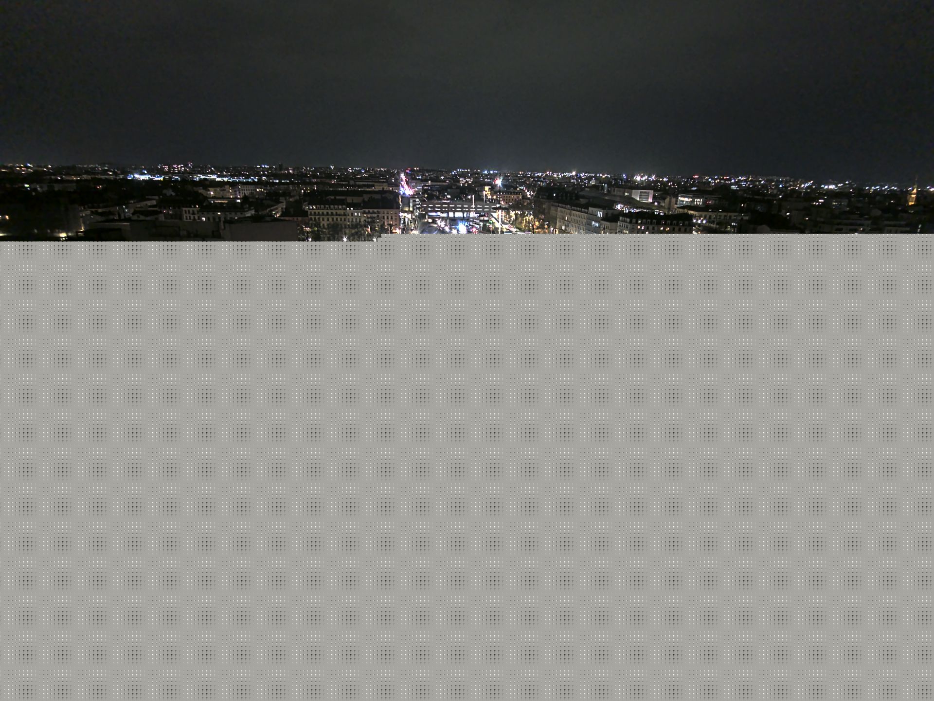 Caméra autoroute à Lyon Perrache à l'entrée Sud du Tunnel sous Fourvière, en direction de Marseille