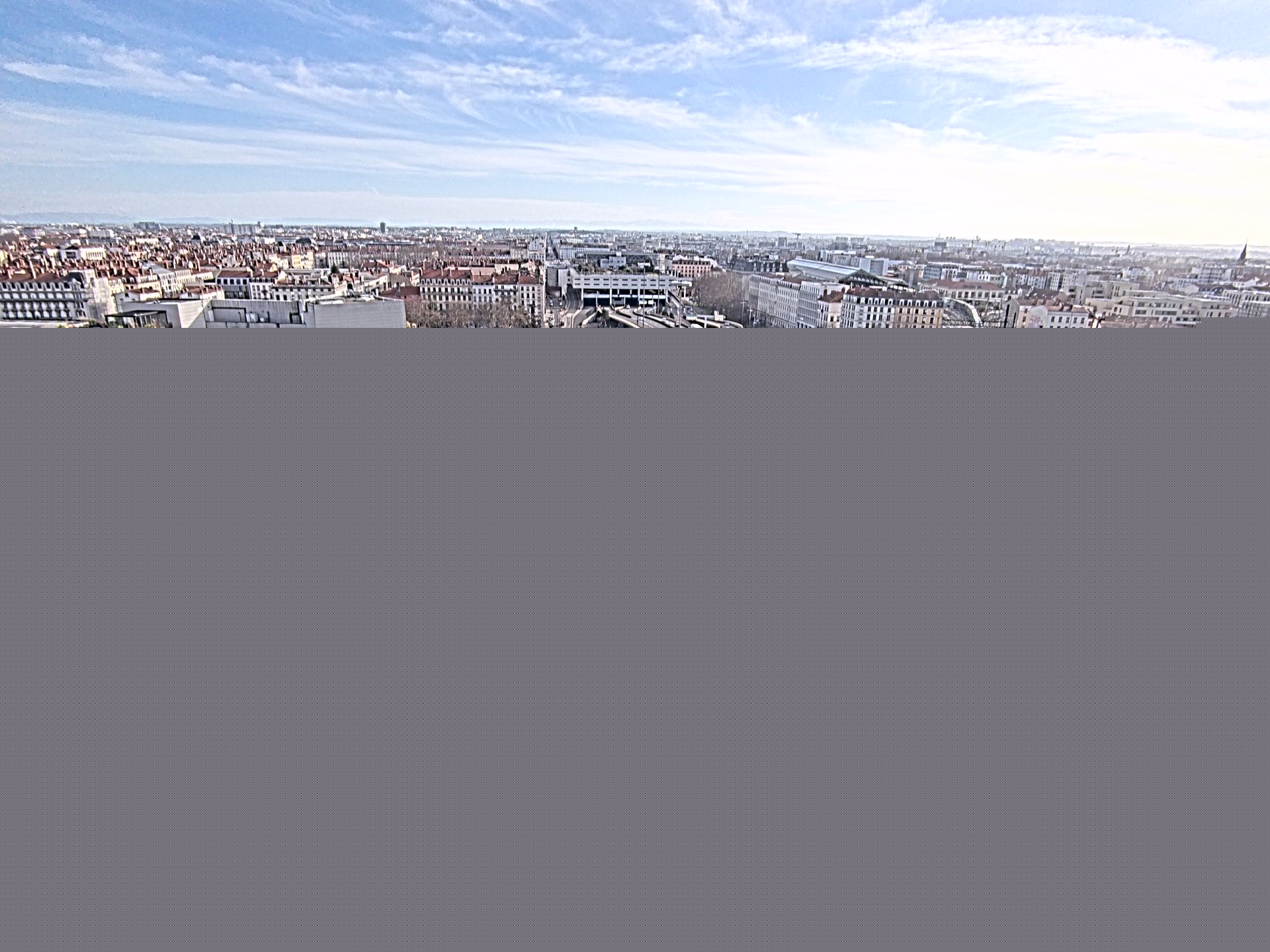 Caméra autoroute à Lyon Perrache à l'entrée Sud du Tunnel sous Fourvière, en direction de Marseille