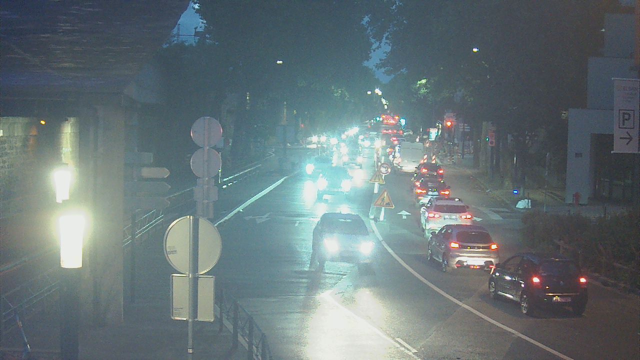 Webcam à la jonction du boulevard de Stalingrad et de la rue W. Rousseau sur la D48 dans le 6è arrondissement de Lyon