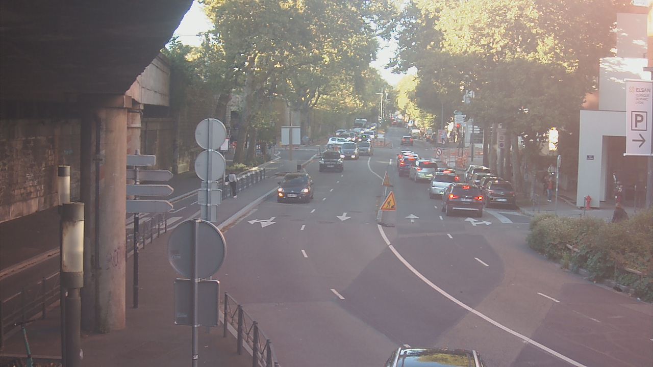 <h2>Webcam à la jonction du boulevard de Stalingrad et de la rue W. Rousseau sur la D48 dans le 6è arrondissement de Lyon</h2>