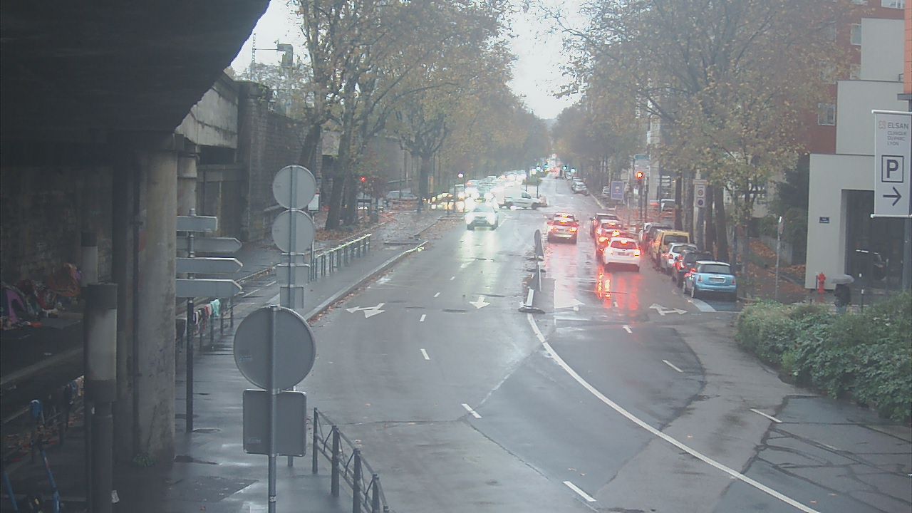 <h2>Webcam à la jonction du boulevard de Stalingrad et de la rue W. Rousseau sur la D48 dans le 6è arrondissement de Lyon</h2>