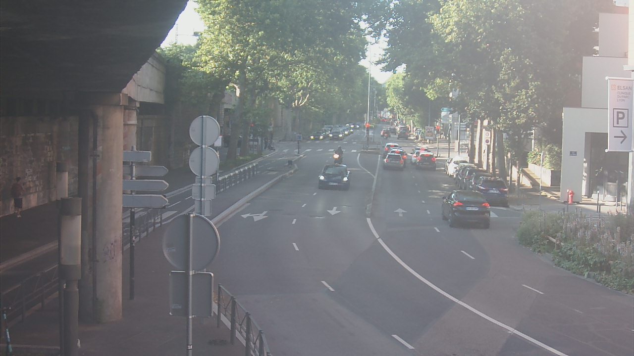 <h2>Webcam à la jonction du boulevard de Stalingrad et de la rue W. Rousseau sur la D48 dans le 6è arrondissement de Lyon</h2>