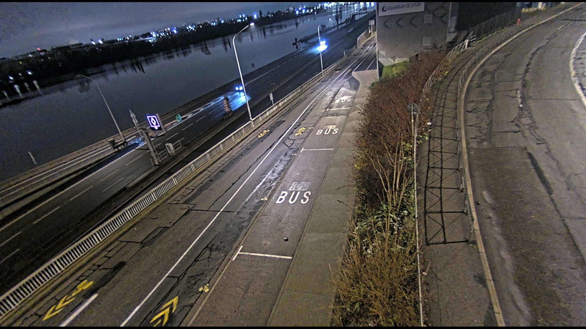 <h2>Caméra trafic sur A7 à Lyon, au niveau du Pont de la Mulatière, vue orientée vers Marseille</h2>