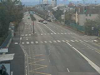 <h2>Webcam à la jonction de l'avenue de Bohlen et de la rue Salengro à Vaulx-en-Velin. Vue orientée vers Lyon</h2>