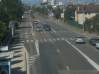 <h2>Webcam à la jonction de l'avenue de Bohlen et de la rue Salengro à Vaulx-en-Velin. Vue orientée vers Lyon</h2>
