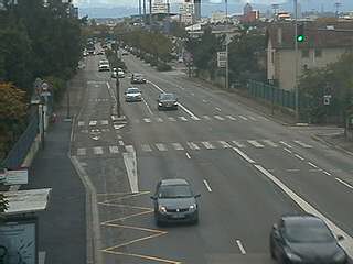 <h2>Webcam à la jonction de l'avenue de Bohlen et de la rue Salengro à Vaulx-en-Velin. Vue orientée vers Lyon</h2>