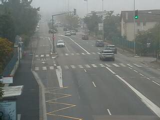 <h2>Webcam à la jonction de l'avenue de Bohlen et de la rue Salengro à Vaulx-en-Velin. Vue orientée vers Lyon</h2>